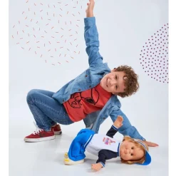 MUÑECAS FALCA Muñeca Penique posturas niño* Muñecas