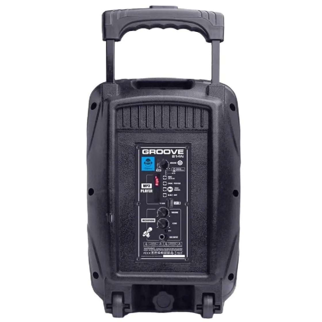 MUSICSTAR Music Star - Altavoz Bluetooth y luces Groove