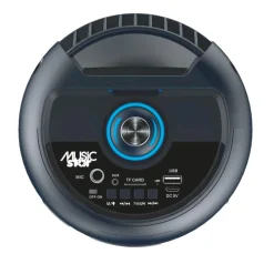 MUSIC STAR - Amplificador Karaoke con luces LED* Electrónicos