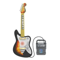SUPERSTAR Music Star - Guitarra eléctrica con amplificador
