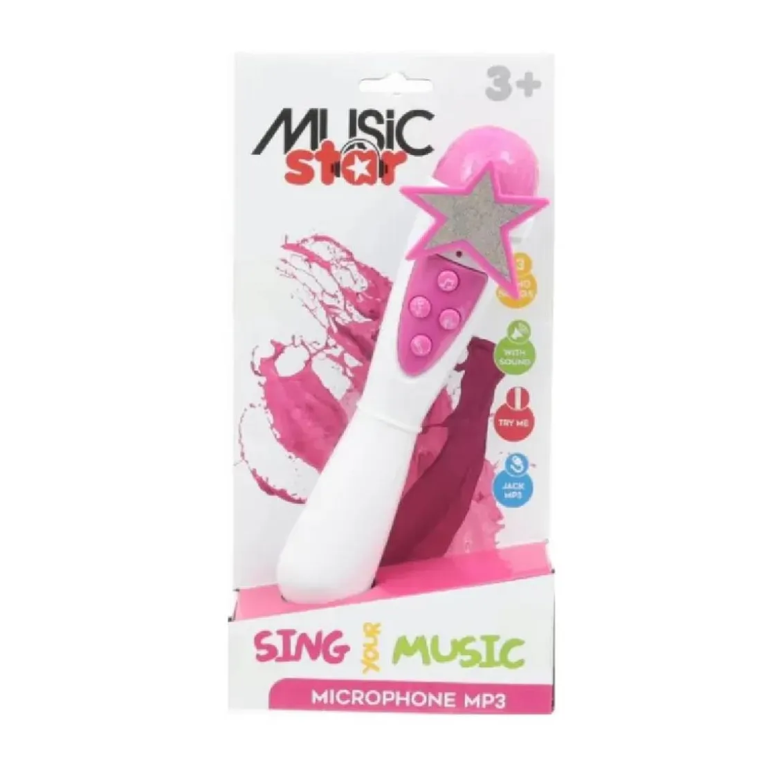MUSICSTAR Music Star - Micrófono karaoke* Electrónicos|Música