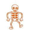 RUBIE'S Móvil Esqueleto de Fieltro Naranja 70 cm