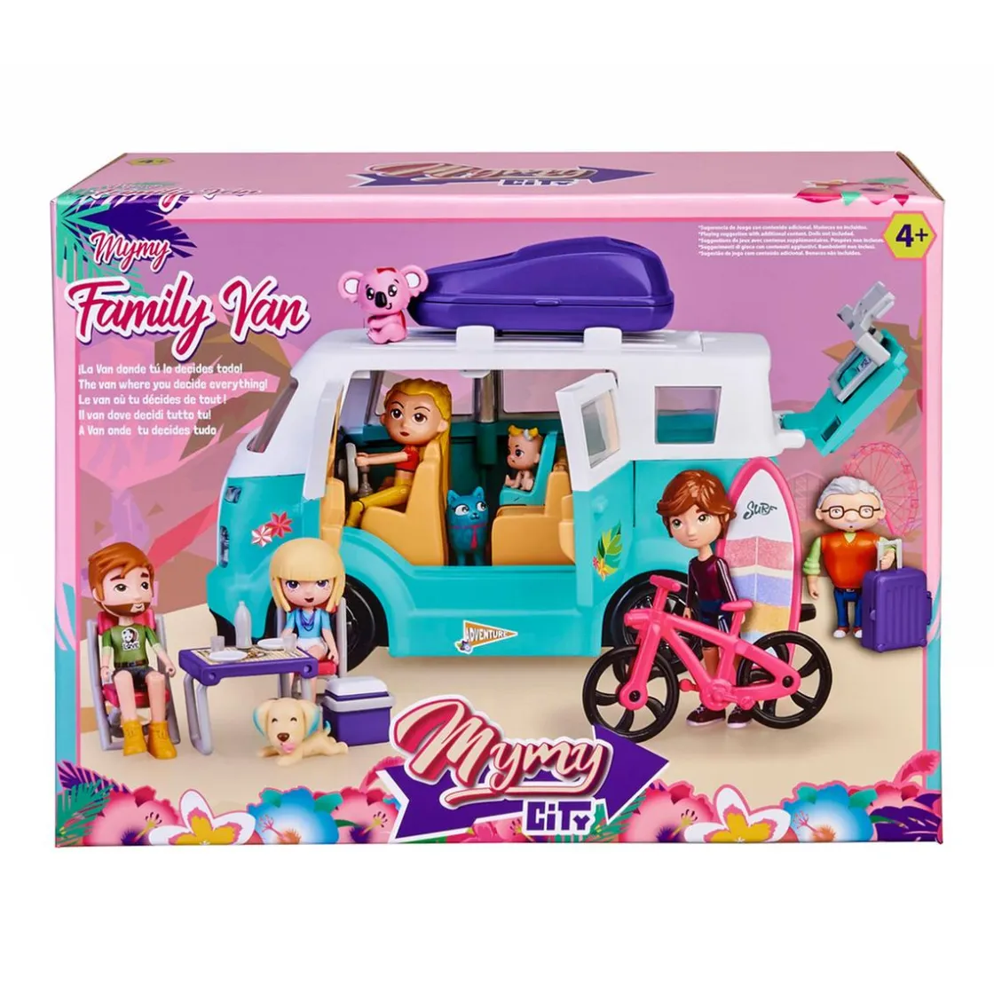 FAMOSA Mymy City - Family Van* Coleccionables Y Mini Mundos