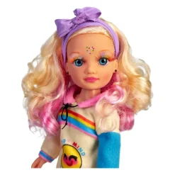 NANCY - Muñeca maquillaje arcoirirs