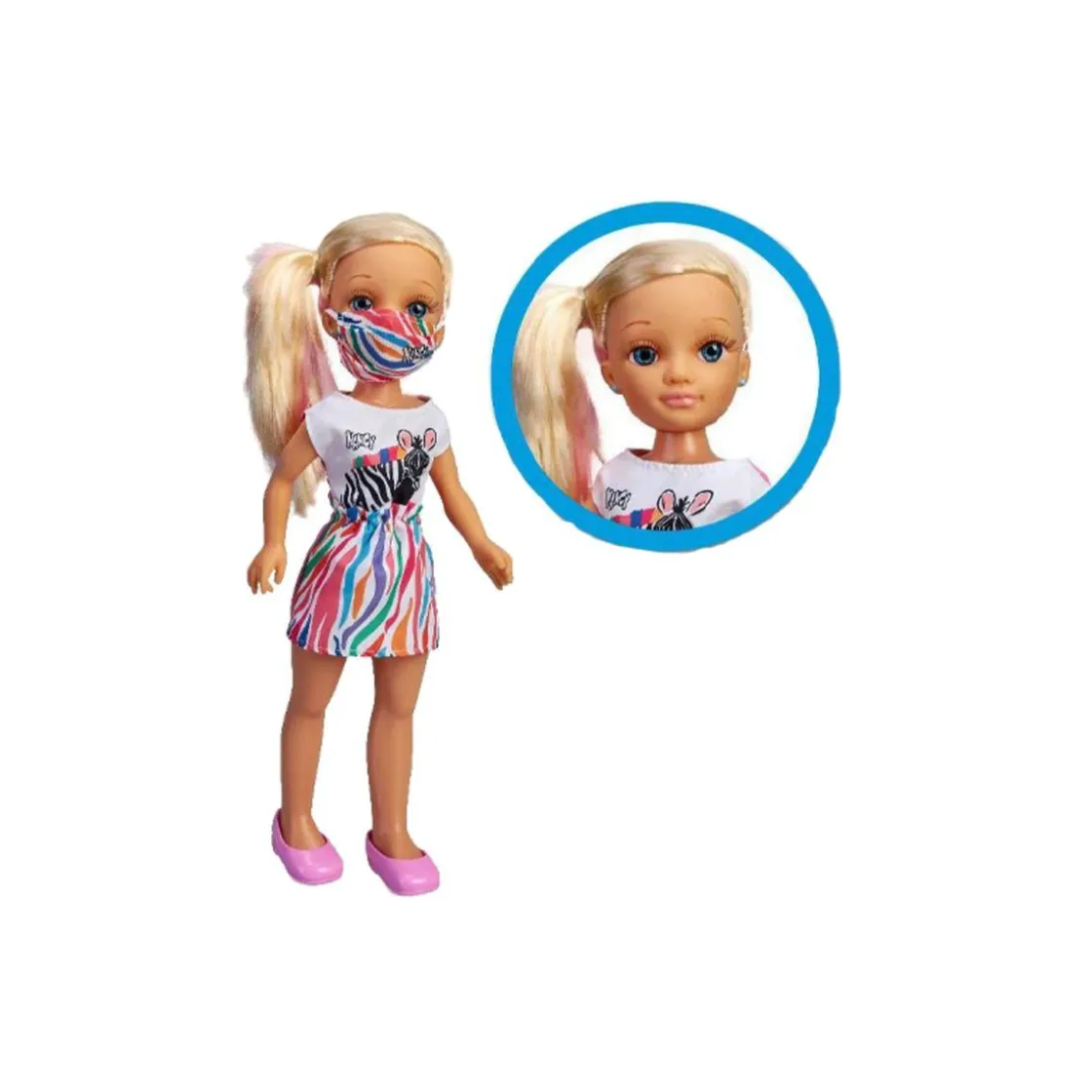 NANCY - Un día con mascarilla arcoíris