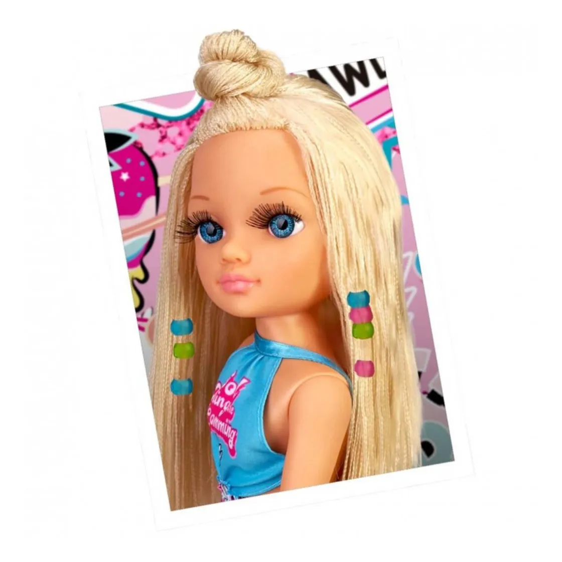 NANCY - Un día de trenzas, pelo rubio