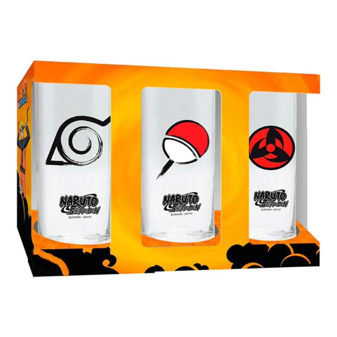 ABYSSE CORP Naruto - Set 3 vasos