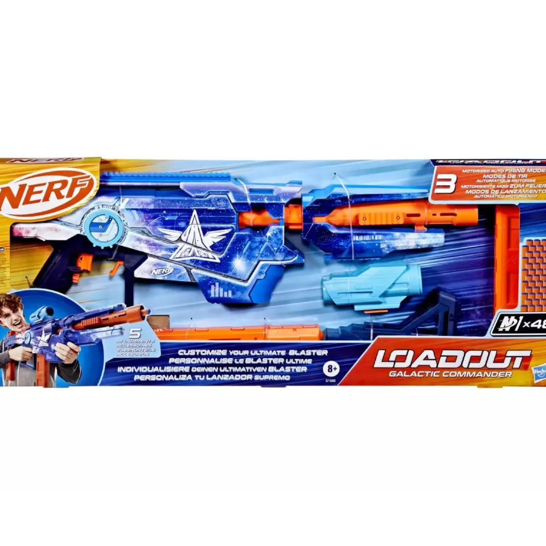 NERF Loadout - Lanzador Galactic Commander* Nerf Y Blasters