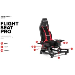 NEXT LEVEL RACING - Asiento de vuelo Pro* Videojuegos