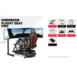 NEXT LEVEL RACING - Asiento de vuelo Pro* Videojuegos