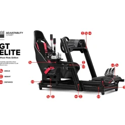 NEXT LEVEL RACING - Cockpit GTElite Racing Simulator Wheel Plate Edition