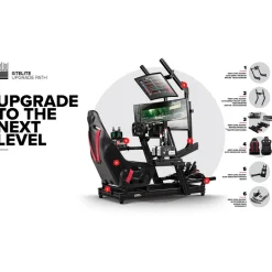 NEXT LEVEL RACING - Cockpit GTElite Racing Simulator Wheel Plate Edition