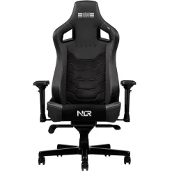 NEXT LEVEL RACING - Elite Chair Black Leather & Suede Edition* Videojuegos