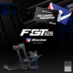 NEXT LEVEL RACING Cockpit Aluminium Simulator para sillón Gaming iRacing Edition* Videojuegos