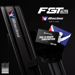 NEXT LEVEL RACING Cockpit Aluminium Simulator para sillón Gaming iRacing Edition* Videojuegos