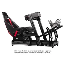 NEXT LEVEL RACING Cockpit Aluminium Simulator para sillón Gaming Wheel Plate Edition* Videojuegos