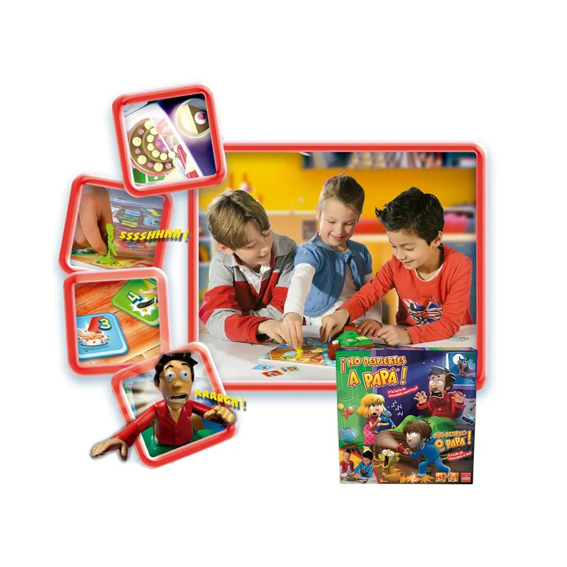 GOLIATH BV. No Despiertes a Papá* Juguetes Educativos Y Libros|Juegos Y Puzzles