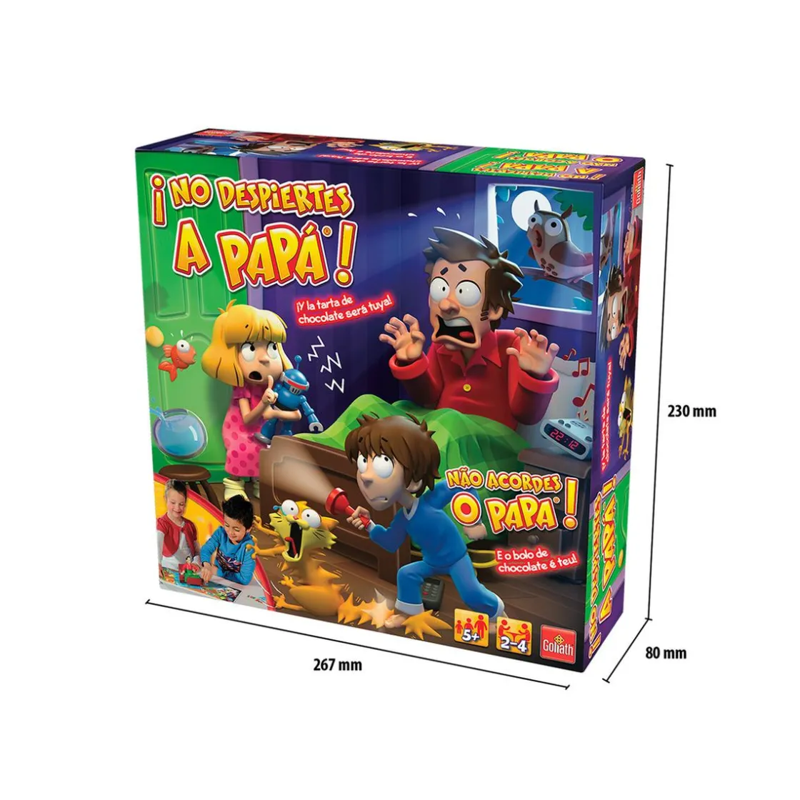 GOLIATH BV. No Despiertes a Papá* Juguetes Educativos Y Libros|Juegos Y Puzzles