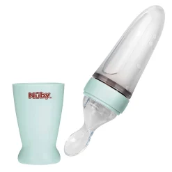 NUBY - Alimentador con cuchara de silicona