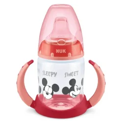 NUK - Biberón aprendizaje First Choice Minnie 150 ml 6-18 meses* Preparación Comida Y Accesorios·Tazas Y Vasos