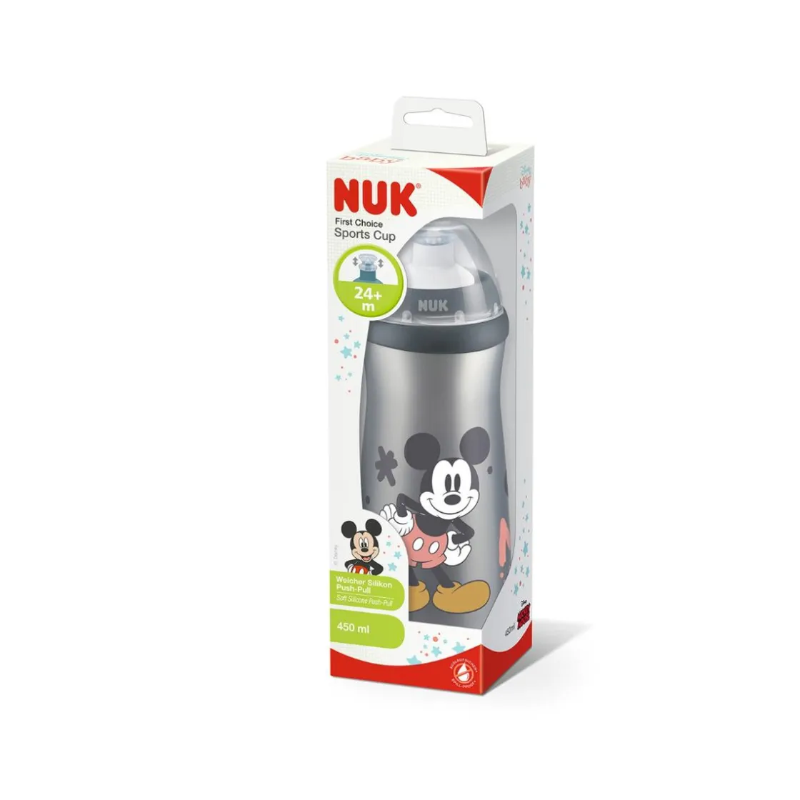 MAPA SPONTEX Nuk - Botella aprendizaje Nuk Sports Mickey