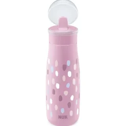 NUK - Botella Mini-Me Flip 450 ml +12 meses Rosa* Preparación Comida Y Accesorios·Tazas Y Vasos