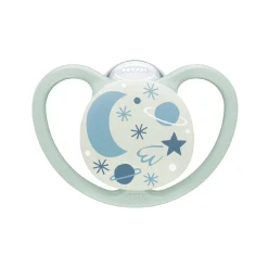 NUK - Chupete silicona Space Night 0-6 meses (varios modelos)