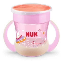 NUK - Mini Taza Mágica Noche Rosa* Preparación Comida Y Accesorios·Tazas Y Vasos