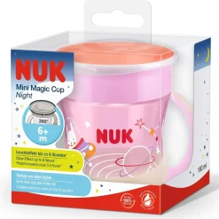 NUK - Mini Taza Mágica Noche Rosa* Preparación Comida Y Accesorios·Tazas Y Vasos
