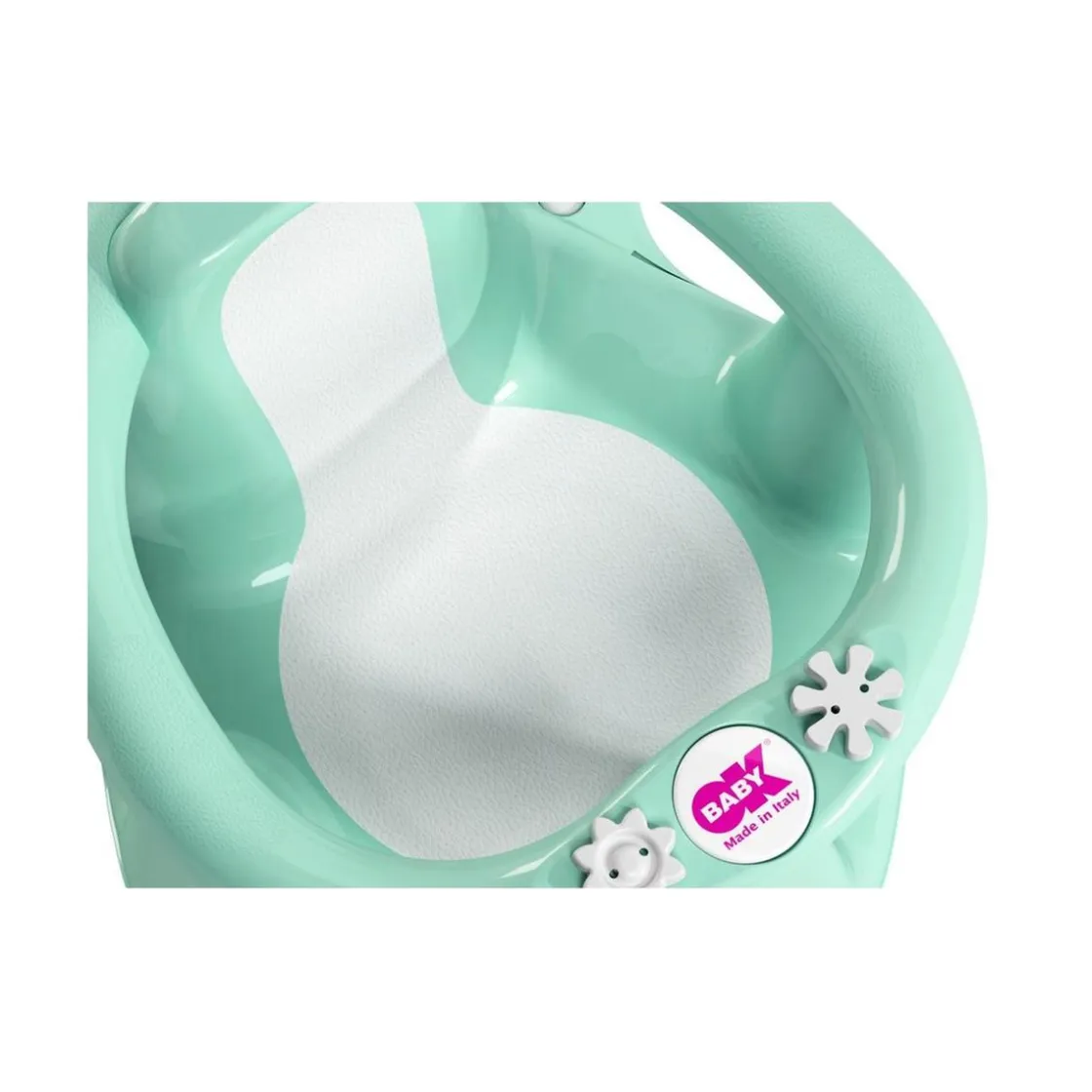 OKBABY - Aro de baño Flipper Evolution celeste