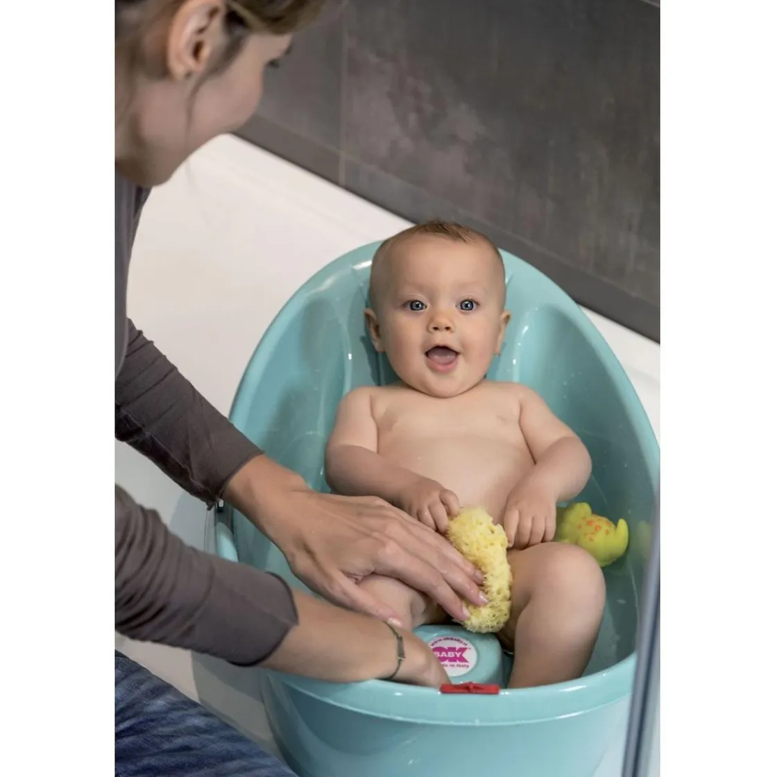 OKBABY - Cubeta onda baby celeste* Baño Y Accesorios·Bañeras Y Accesorios
