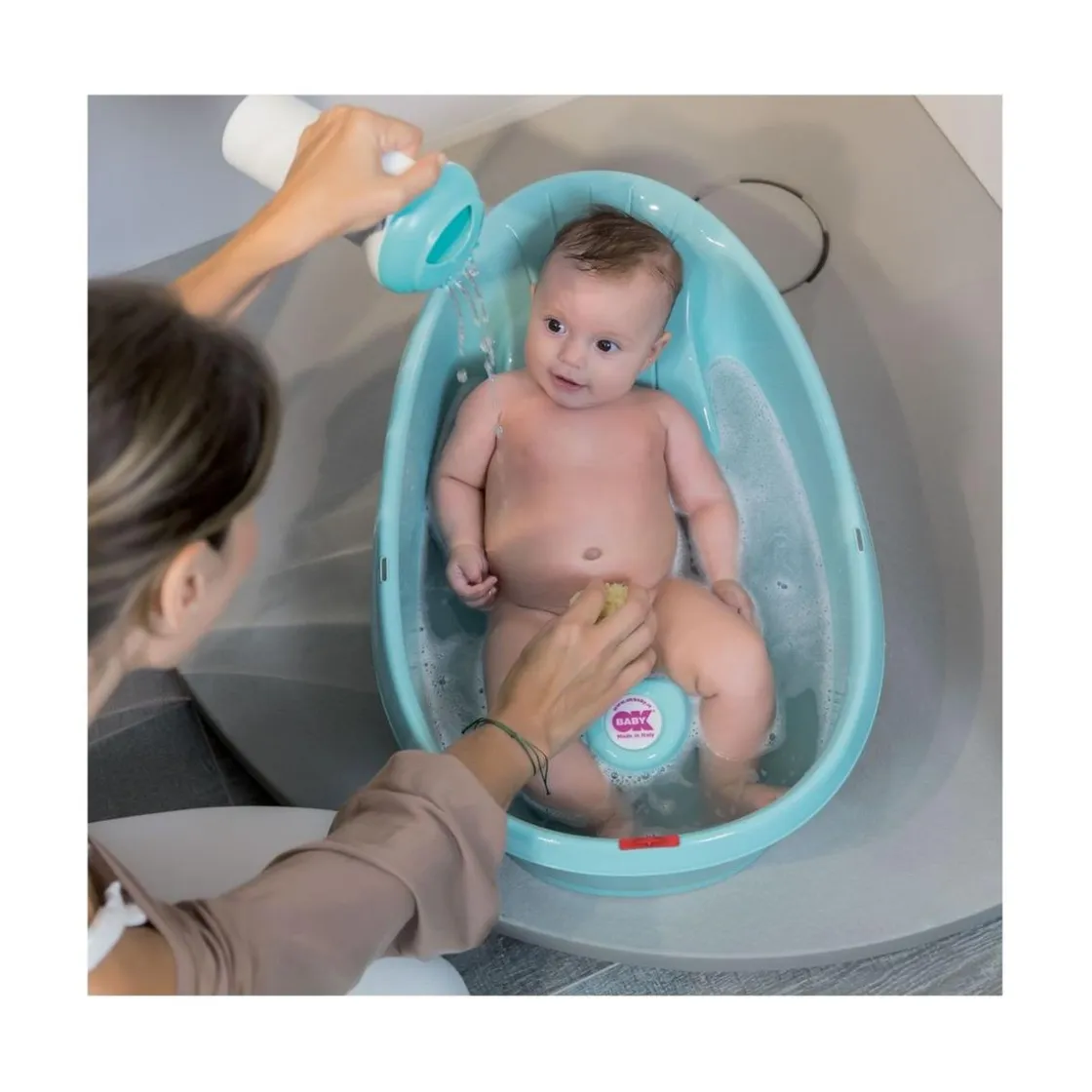 OKBABY - Cubeta onda baby celeste* Baño Y Accesorios·Bañeras Y Accesorios