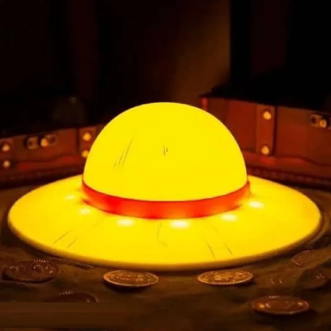 ABYSSE CORP One Piece - Lámpara sombrero de paja