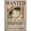 ABYSSE CORP One Piece - Póster Luffy Wanted Se busca