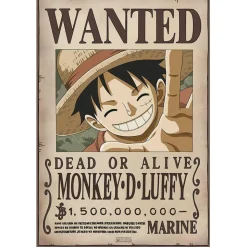 ABYSSE CORP One Piece - Póster Luffy Wanted Se busca