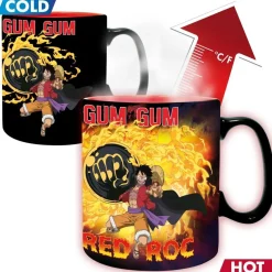 ABYSSE CORP One Piece - Taza Sensitiva al calor 460 ml