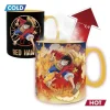 ABYSSE CORP One Piece - Taza Térmica Mágica Luffy y Sabo 460 ml* Merchandising
