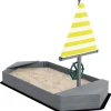 Outsunny - Arenero infantil madera Barco