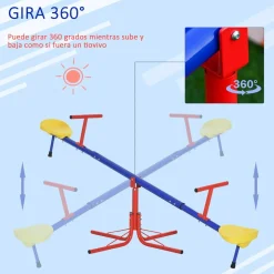 Outsunny - Balancín Giratorio 360° 180 cm* Columpios