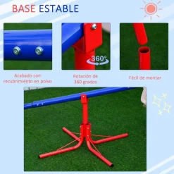 Outsunny - Balancín Giratorio 360° 180 cm* Columpios