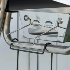 Outsunny - Barbacoa de carbón portatil con parrilla y plancha* Juguetes De Verano