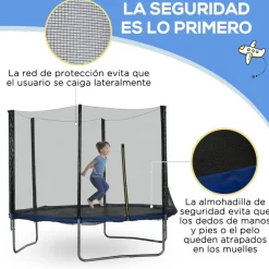 Homcom Outsunny - Cama elástica infantil 305 cm* Camas Elásticas
