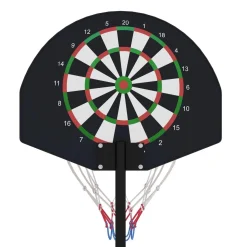 SPORTNOW Outsunny - Canasta baloncesto con diana