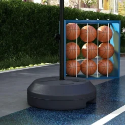 SPORTNOW Outsunny - Canasta baloncesto con diana