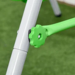 Outsunny - Columpio infantil de acero