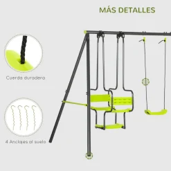 Outsunny - Conjunto de columpios* Columpios