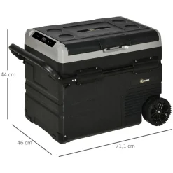 Outsunny - Nevera congelador portatil 40L Negro