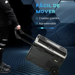 Outsunny - Nevera congelador portatil 40L Negro