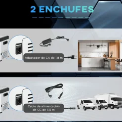 Outsunny - Nevera congelador 30L Blanco* Figuras De Acción