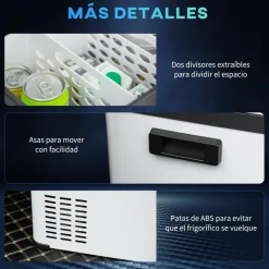 Outsunny - Nevera congelador 30L Blanco* Figuras De Acción